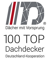 Logo 100 Top Dachdecker - Im Kreis der Besten